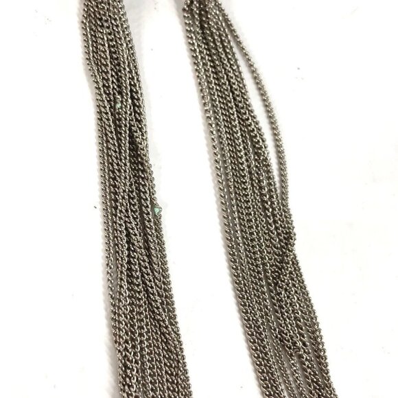 CHANEL CC CC Mark Star 10 Chain Accessories Long Earrings Pierce - Picture 4 of 9